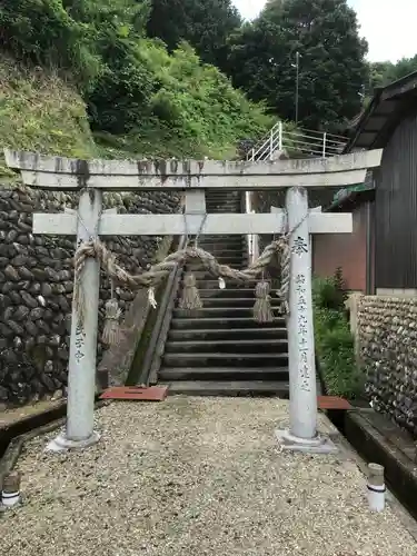 内田神社の鳥居