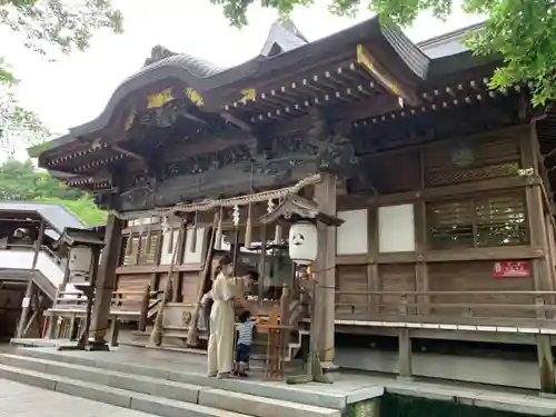 山名八幡宮の本殿・本堂