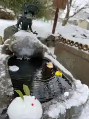 大鏑神社の手水