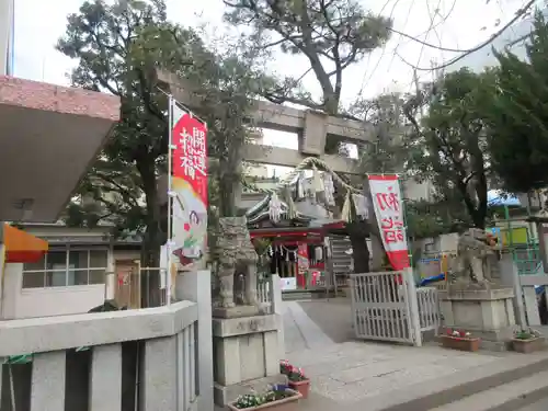 蒔田杉山神社の鳥居