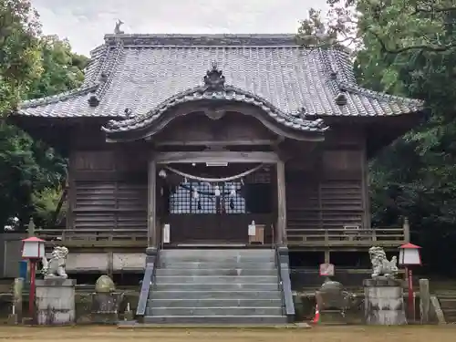 千々石温泉神社の本殿・本堂