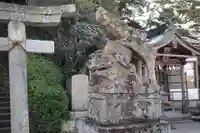 粟嶋神社の狛犬