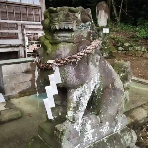 大江神大神宮の狛犬