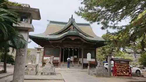 鳥飼八幡宮の本殿・本堂