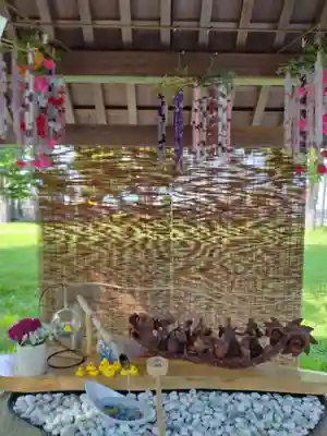 当別神社の手水舎