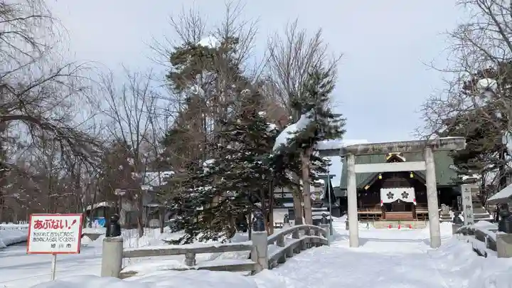 上川神社頓宮の鳥居