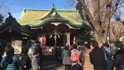 戸部杉山神社の本殿・本堂