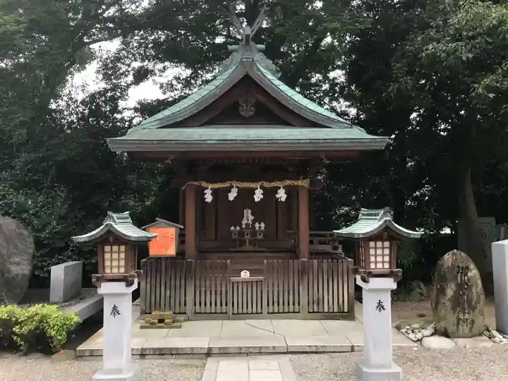 伊豫豆比古命神社の末社・摂社