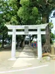 溝口竃門神社の鳥居