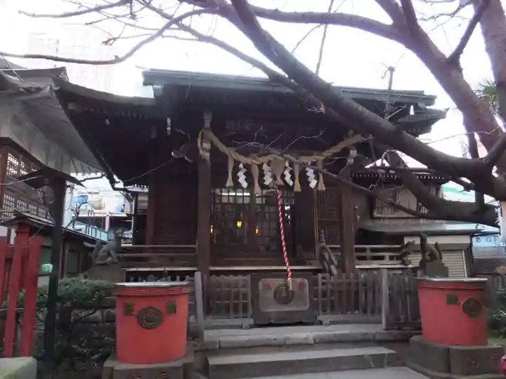 柳森神社の本殿・本堂