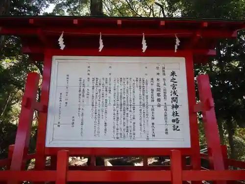 米之宮浅間神社の歴史