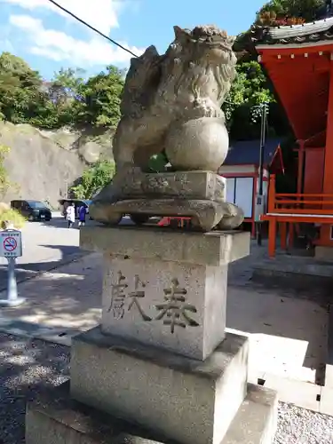 塩屋神社の狛犬