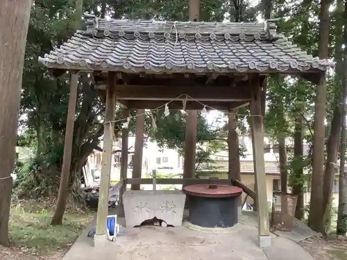村上神社の手水舎