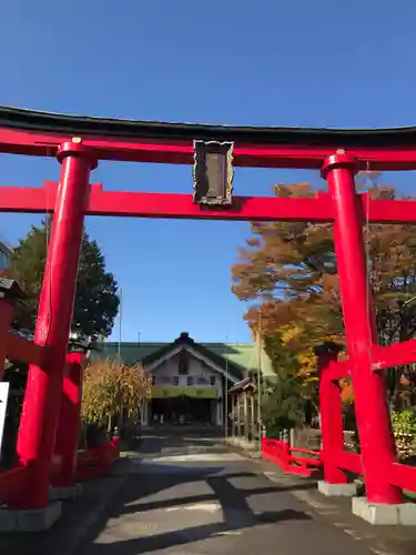 善知鳥神社の鳥居