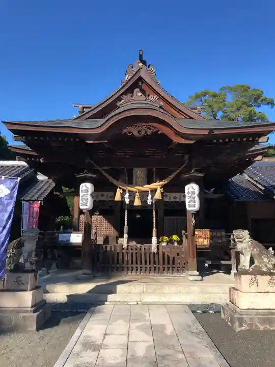 八幡古表神社の本殿・本堂