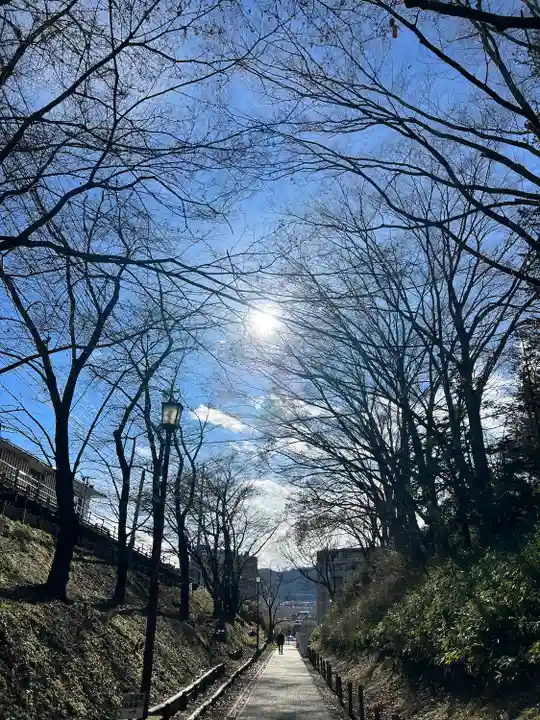 眞田神社の周辺