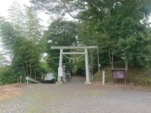 佐波波地祇神社の鳥居