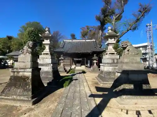 佐間天神社の本殿・本堂
