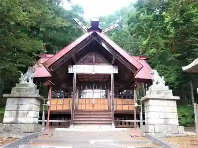 生田原神社の本殿・本堂