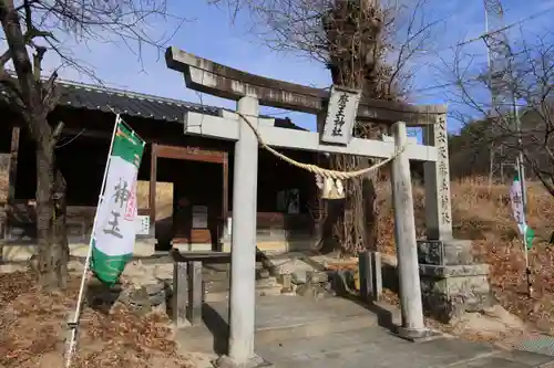 大六天麻王神社の鳥居