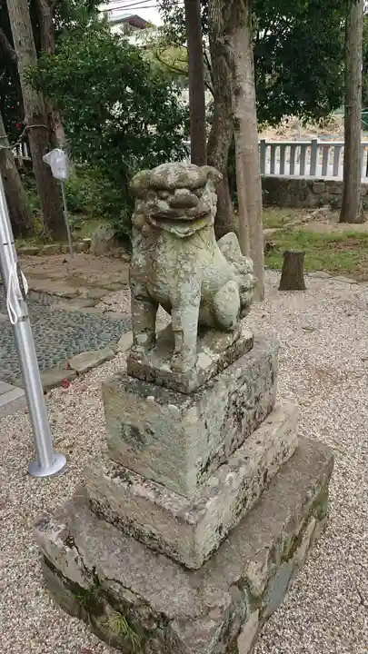 市杵島姫神社の狛犬