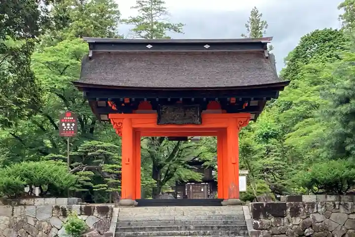 恵林寺の山門・神門