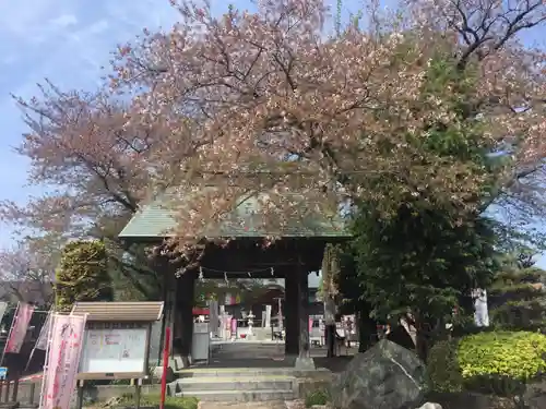 下野大師華蔵寺の山門・神門