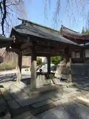 南湖神社の手水