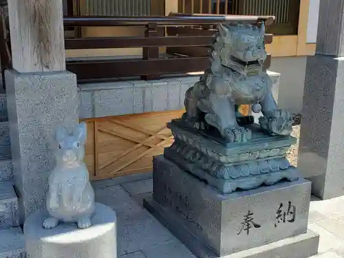 出雲大社新十津川分院の狛犬