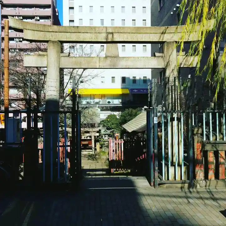 柳森神社の鳥居