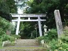 都々古別神社(馬場)の鳥居