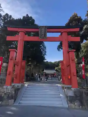 龍田大社の鳥居