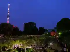 亀戸天神社の景色