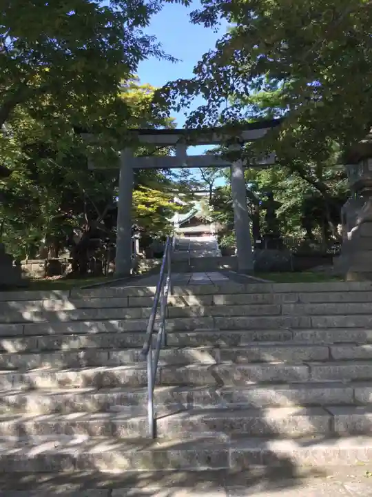 室蘭八幡宮の鳥居