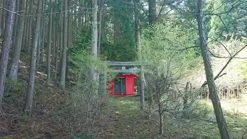 瀧泉院観音堂の鳥居