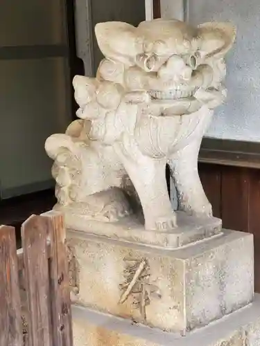 波寄神社の狛犬