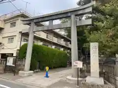 北澤八幡神社の鳥居