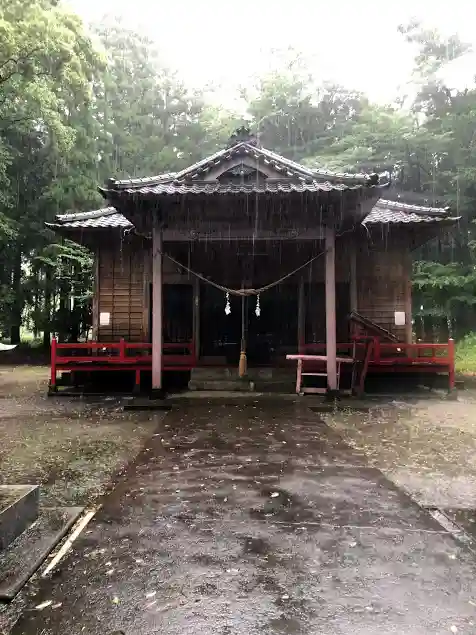 的野正八幡宮の本殿・本堂