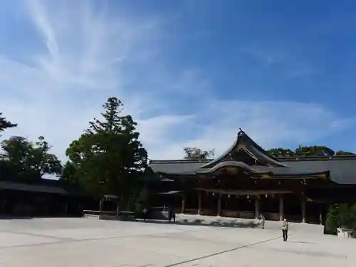 寒川神社の本殿・本堂
