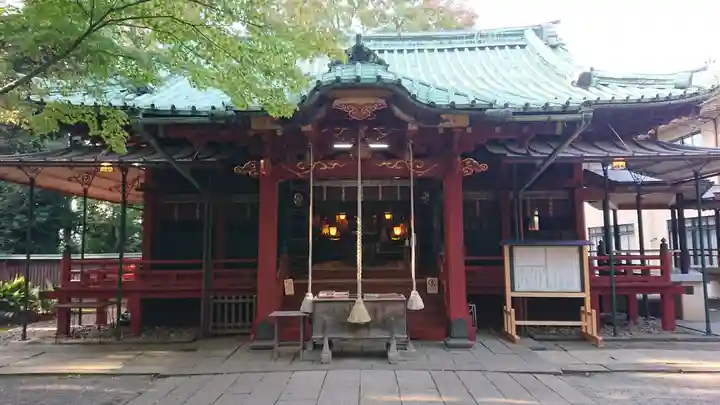 赤坂氷川神社の本殿・本堂