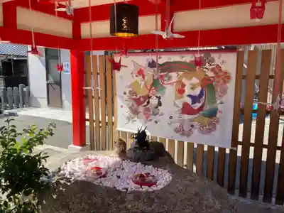 別小江神社の手水舎