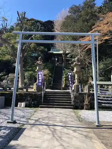 走水神社の鳥居