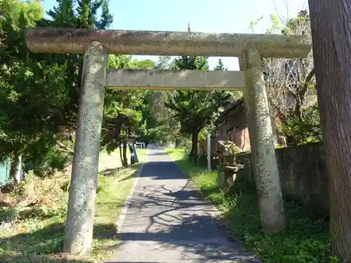 伊勢神社の鳥居