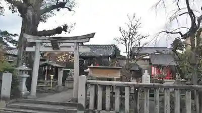 安樂寺天満宮の鳥居