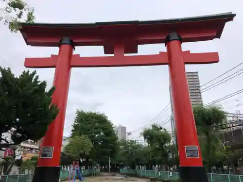 尼崎えびす神社の鳥居