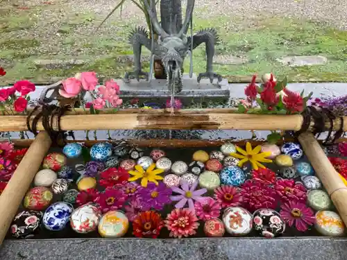 今市報徳二宮神社の手水舎