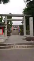 中野沼袋氷川神社の鳥居