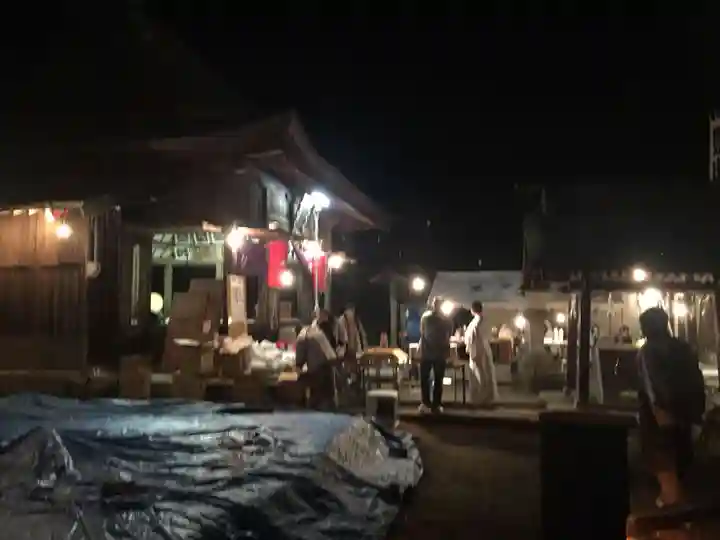 豊由氣神社 の初詣