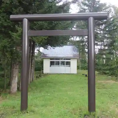 中問寒神社の鳥居