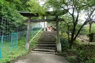 三室戸寺の鳥居